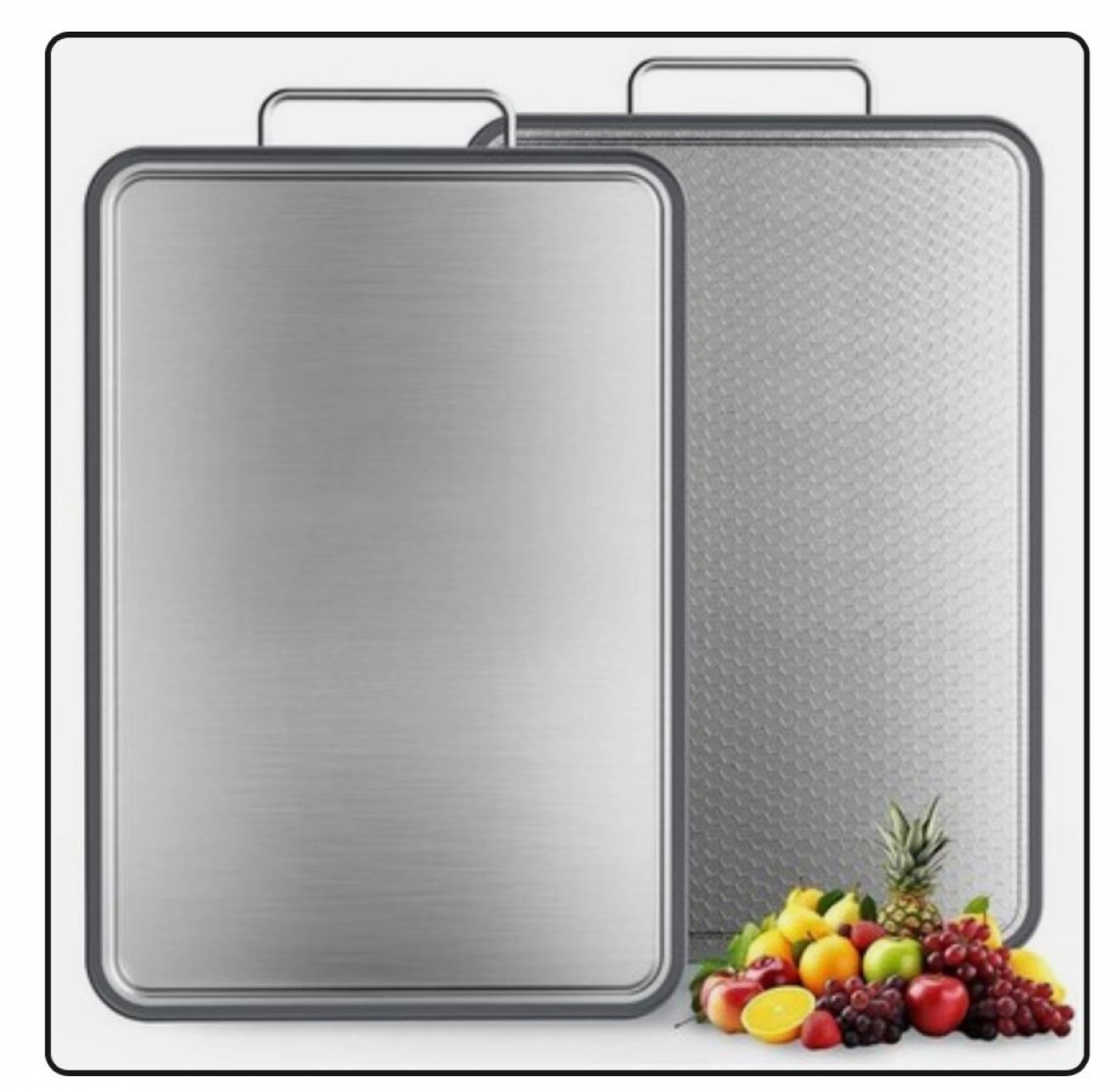 Tabla Para  Picar de Acero Inoxidable 